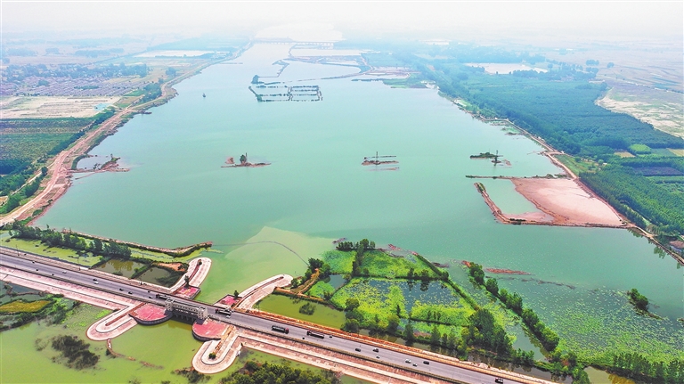 开局就是奋斗 起步就要奋进·我在超级现场丨 清淤扩容 生态焕新 黄河故道活水来