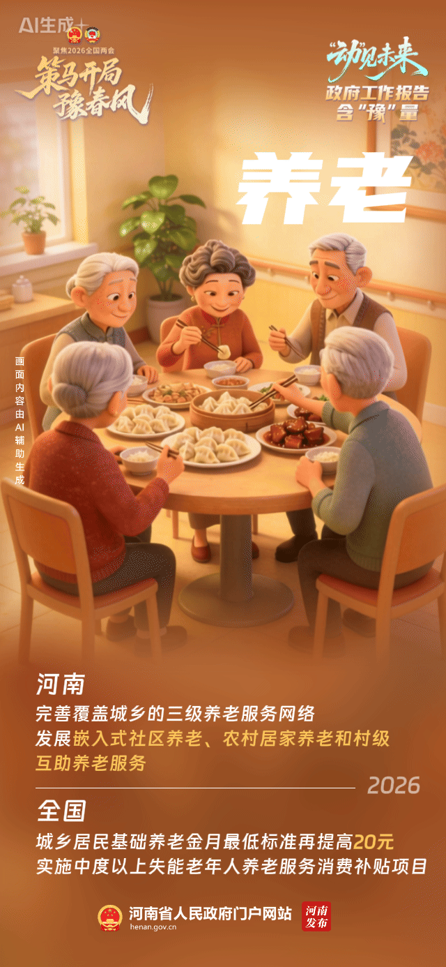 “动”见未来！解码政府工作报告含“豫”量