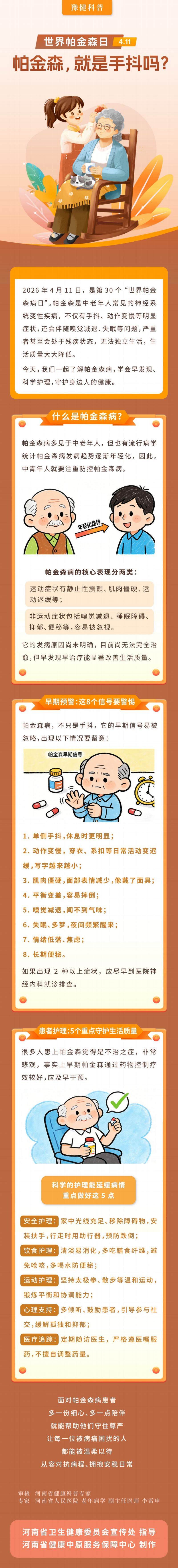 世界帕金森病日-帕金森，就是手抖吗？