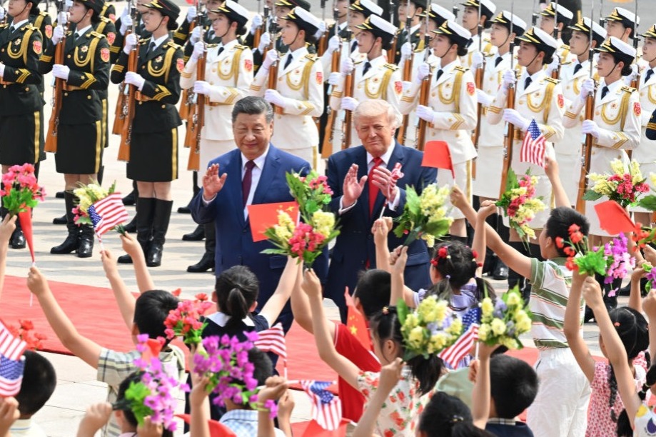 Xi says China, US must jointly answer questions of times