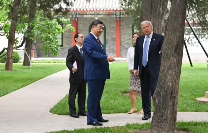 Trump says looking forward to hosting Xi in Washington, D.C.