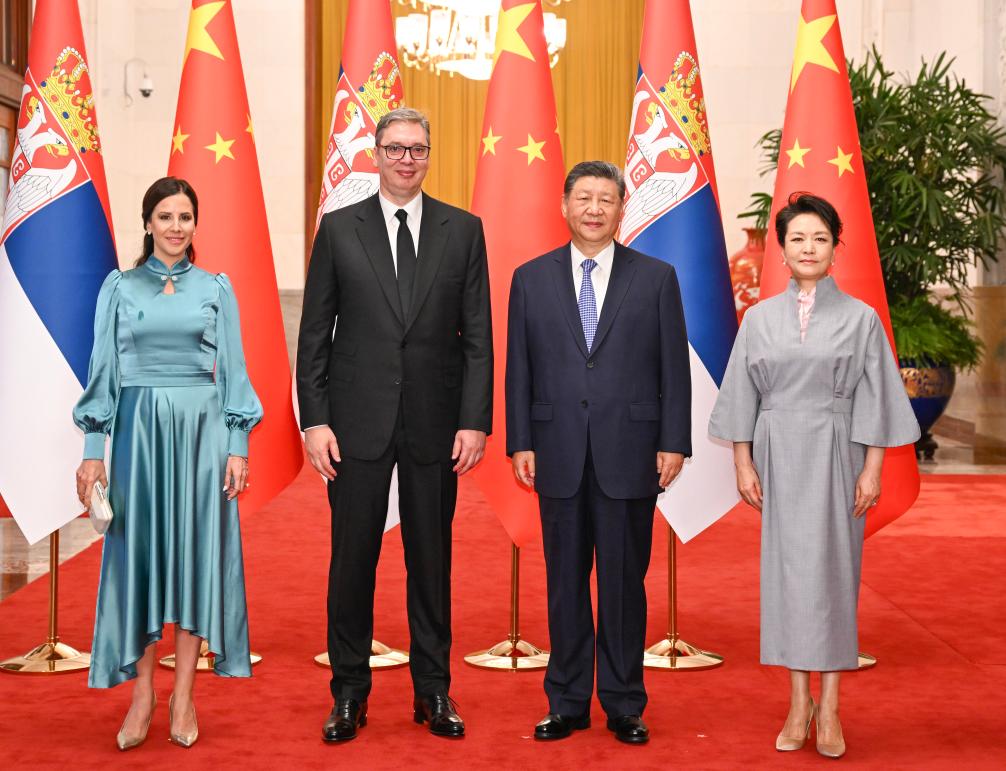 Chinese, Serbian presidents hail ironclad friendship, seek wide-ranging cooperation
