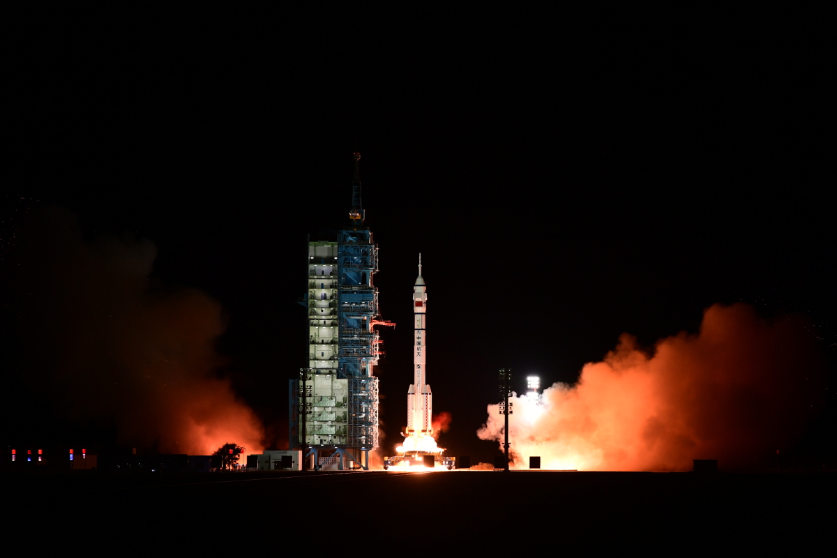 China's Shenzhou-22 spaceship undocks from space station combination