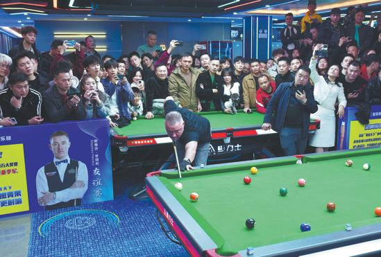 China's billiards sector scores big in global market