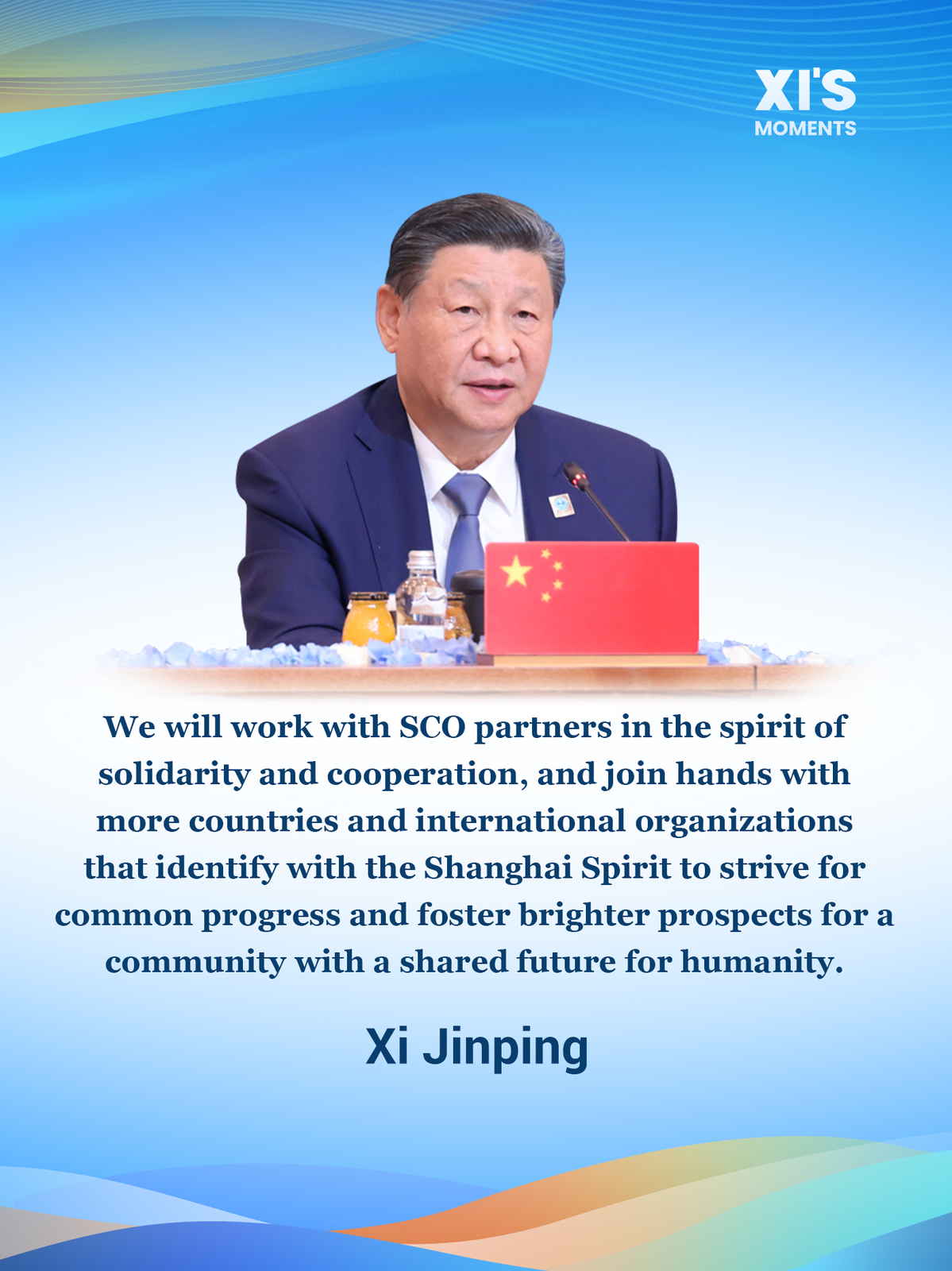 Xi on deepening SCO cooperation Xi on deepening SCO cooperation