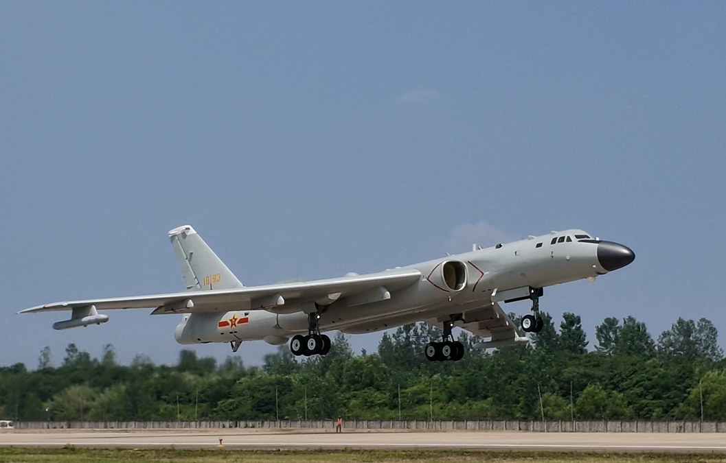Chinese and Russian air forces carry out joint patrol