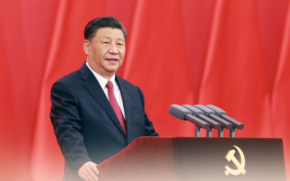 Xi on great founding spirit of CPC