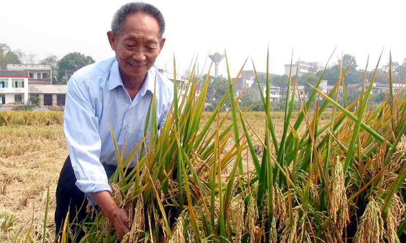 A bag of rice bears witness to the global contribution of 'China's grain'