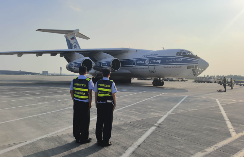 Zhengzhou border inspection station expedites customs clearance for Russian art treasures