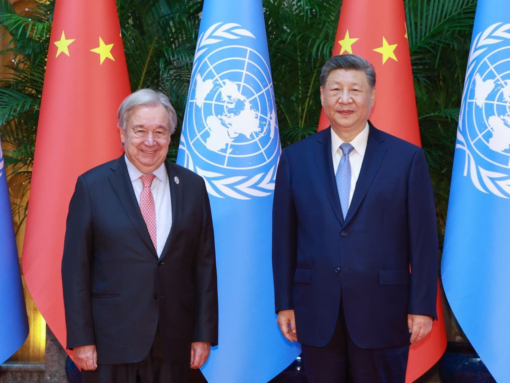 Xi voices firm support for UN in meeting with Guterres