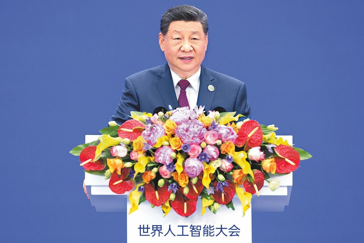 Xi calls for equitable AI governance