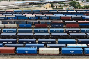 China-Europe freight train trips exceed 130,000