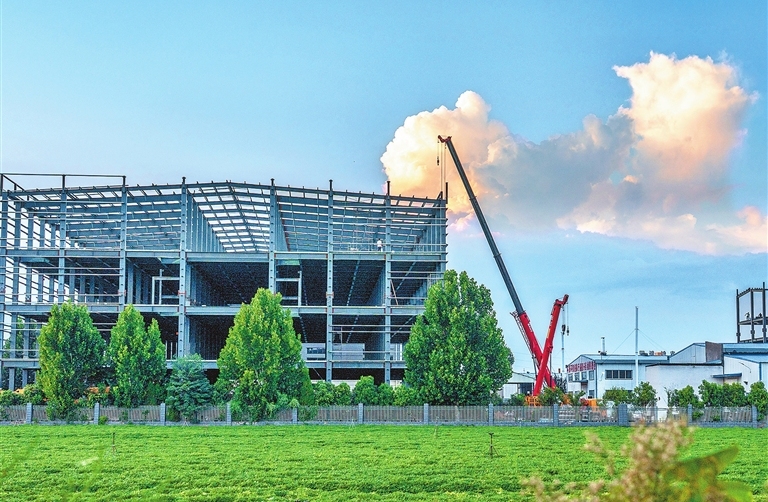 Yunong Industrial Park expansion races ahead in Mengzhou
