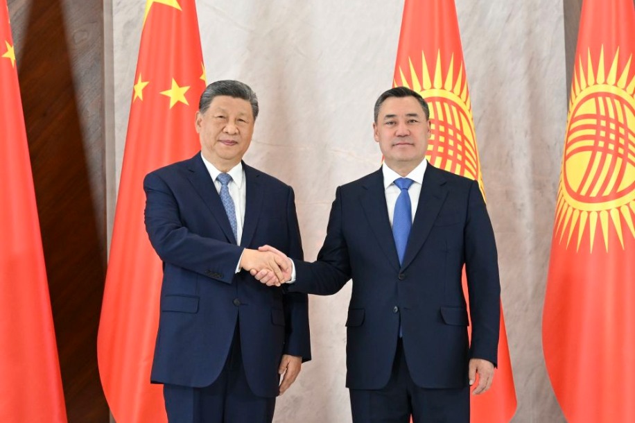 Xi calls on China, Kyrgyzstan to develop digital trade, cross-border e-commerce