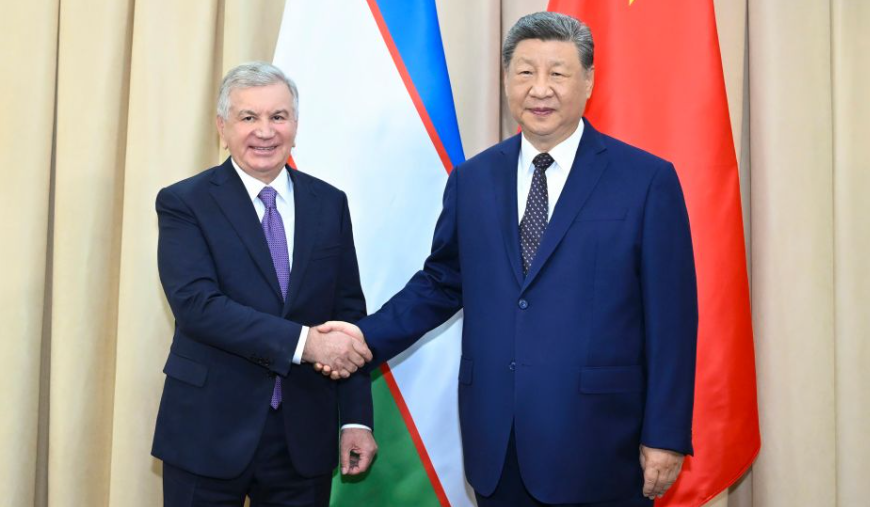 Xi leaves Kyrgyzstan after SCO summit, state visit