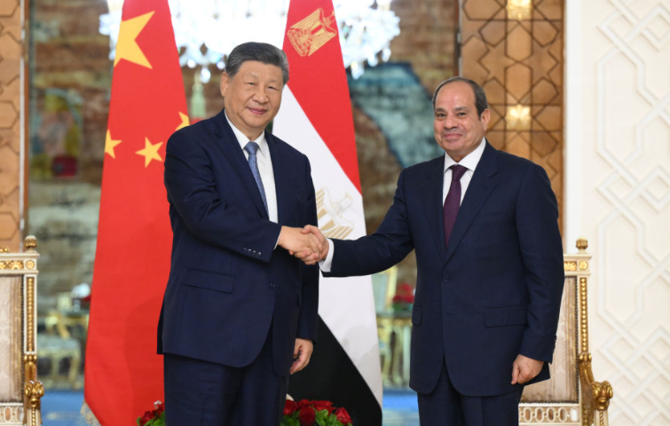 China, Egypt welcome efforts to ease tension, promote dialogue in Middle East