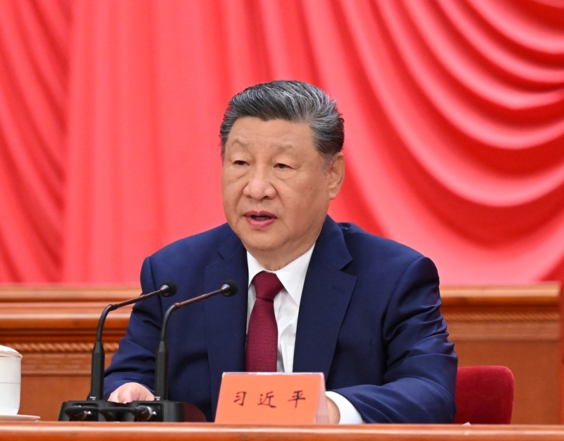 习近平出席纪念中国工农红军长征胜利90周年大会并发表重要讲话