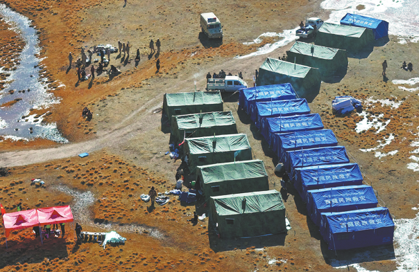 Xi orders all-out rescue work in Xizang